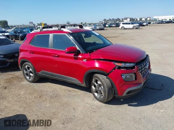 ✅ 2022 Hyundai Venue Limited • VIN: KMHRC8A35NU203757 • Лот: 40547869. Опубликован ранее на IAAI с пробегом 83 288 миль. Бесплатный доступ к архиву аукционных продаж из США и подробный отчёт об истории автомобиля на DreamBid. Изображение 1.