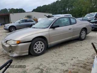 ✅ 2002 Chevrolet Monte Carlo LS • VIN: 2G1WW12E929139214 • Lot: 82096345. Listed on Copart with Not provided. Free auction sales archive from the USA and detailed vehicle history report at DreamBid. Image 1.