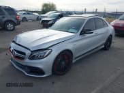 ✅ 2015 Mercedes-Benz C 63 S AMG • VIN: 55SWF8HBXFU078663 • Lot: 40952856. Listed on IAAI with 54,035 mi. Free auction sales archive from the USA and detailed vehicle history report at DreamBid. Image 17.