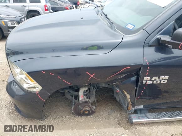 ✅ 2015 Ram 1500 Express • VIN: 1C6RR6KG9FS714577 • Lot: 42246447. Listed on IAAI with 103,619 mi. Free auction sales archive from the USA and detailed vehicle history report at DreamBid. Image 6.