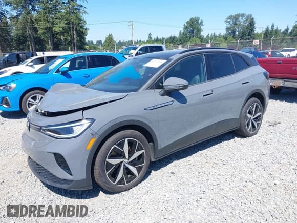 ✅ 2023 Volkswagen ID.4 Pro • VIN: 1V2VMPE83PC028688 • Lot: 42735344. Wystawiony na IAAI z przebiegiem 39 193 mil. Bezpłatny archiwum sprzedaży aukcyjnych z USA i szczegółowy raport historii pojazdu na DreamBid. Zdjęcie 2.