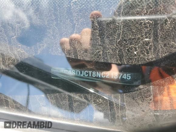 2022 Dodge Durango R/T with VIN 1C4SDJCT8NC213745, listed as a Copart auction lot 70674695 with 28,333 mi miles and Salvage title. Bid and sale history available at DreamBid. Image 14.