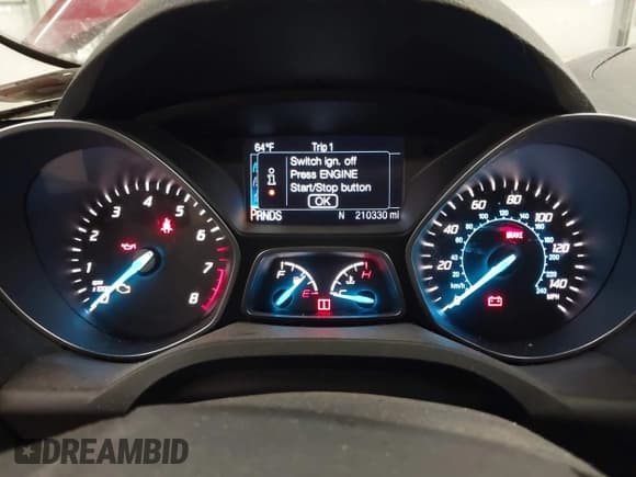 ✅ 2015 Ford Escape Titanium • VIN: 1FMCU0JX8FUB94707 • Lot: 43473126. Listed on IAAI with 210,330 mi. Free auction sales archive from the USA and detailed vehicle history report at DreamBid. Image 7.