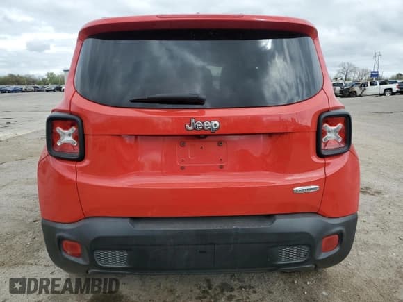✅ 2017 Jeep Renegade Latitude • VIN: ZACCJABB7HPG22860 • Lot: 51043855. Listed on Copart with 107,941 mi. Free auction sales archive from the USA and detailed vehicle history report at DreamBid. Image 6.