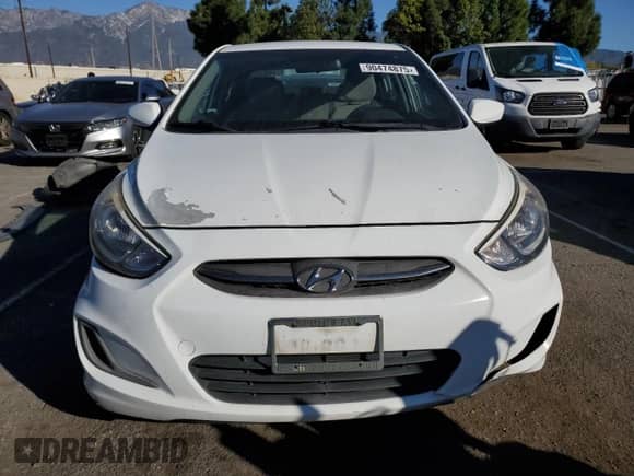 2016 Hyundai Accent SE with VIN KMHCT4AE0GU165616, listed as a Copart auction lot 90474875 with 195,099 mi miles and Clean title. Bid and sale history available at DreamBid. Image 5.