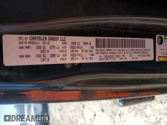 ✅ 2014 Jeep Wrangler Unlimited Sport RHD • VIN: 1C4BJWKG2EL158624 • Lot: 51057295. Listed on Copart with 186,392 mi. Free auction sales archive from the USA and detailed vehicle history report at DreamBid. Image 14.