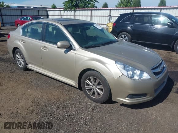 ✅ 2010 Subaru Legacy Premium • VIN: 4S3BMAG67A1244592 • Lot: 42349516. Listed on IAAI with 205,094 mi. Free auction sales archive from the USA and detailed vehicle history report at DreamBid. Image 1.