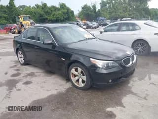 ✅ 2007 BMW 5 Series 530i • VIN: WBANE73557CM45539 • Lot: 42628617. Wystawiony na IAAI z przebiegiem 144 241 mil. Bezpłatny archiwum sprzedaży aukcyjnych z USA i szczegółowy raport historii pojazdu na DreamBid. Zdjęcie 1.