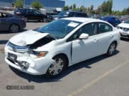 ✅ 2012 Honda Civic • VIN: JHMFB4F22CS000948 • Lot: 42661066. Wystawiony na IAAI z przebiegiem 70 709 mil. Bezpłatny archiwum sprzedaży aukcyjnych z USA i szczegółowy raport historii pojazdu na DreamBid. Zdjęcie 2.