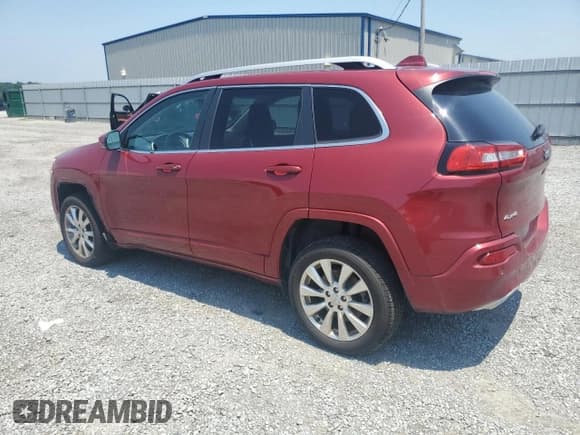 ✅ 2017 Jeep Cherokee Overland • VIN: 1C4PJMJS4HW550975 • Lot: 61212885. Listed on Copart with 60,786 mi. Free auction sales archive from the USA and detailed vehicle history report at DreamBid. Image 2.