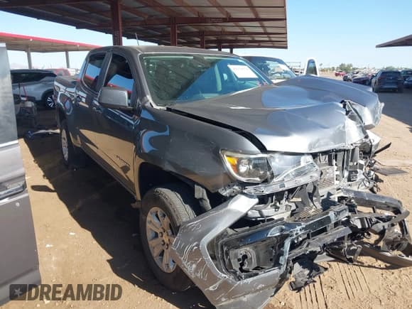✅ 2021 Chevrolet Colorado 4WD LT • VIN: 1GCGTCEN7M1232817 • Lot: 43670578. Listed on IAAI with 48,039 mi. Free auction sales archive from the USA and detailed vehicle history report at DreamBid. Image 1.