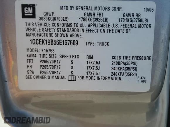 ✅ 2006 Chevrolet Silverado 1500 LT1 • VIN: 1GCEK19B56E157609 • Лот: 73546514. Опубликован ранее на Copart с пробегом 98 055 миль. Бесплатный доступ к архиву аукционных продаж из США и подробный отчёт об истории автомобиля на DreamBid. Изображение 13.