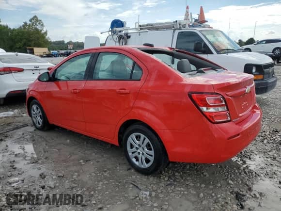 2017 Chevrolet Sonic LS с VIN 1G1JB5SH3H4167268, выставлен на аукционе Copart как лот 71579924 с пробегом Не указан миль и Списание • Salvage title. История ставок и продаж доступна на DreamBid. Изображение 2.