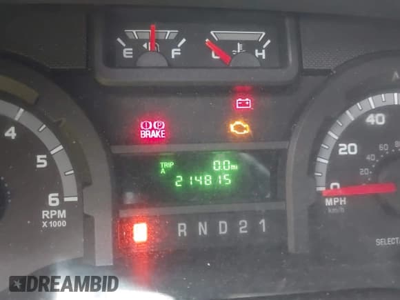 ✅ 2009 Ford Econoline Cargo Commercial • VIN: 1FTNE24W09DA82562 • Lot: 42701633. Listed on IAAI with 214,815 mi. Free auction sales archive from the USA and detailed vehicle history report at DreamBid. Image 7.