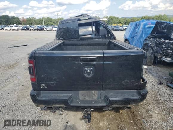 2021 Ram 1500 Limited with VIN 1C6SRFHT5MN567028, listed as a Copart auction lot 68418825 with 106,354 mi miles and Clean title. Bid and sale history available at DreamBid. Image 6.