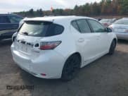 ✅ 2012 Lexus CT 200h Premium • VIN: JTHKD5BH2C2088005 • Lot: 43653879. Listed on IAAI with 149,997 mi. Free auction sales archive from the USA and detailed vehicle history report at DreamBid. Image 4.