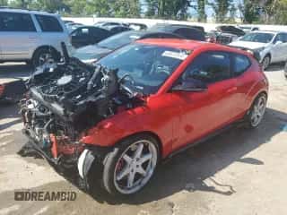 2021 Hyundai Veloster z VIN KMHT36AH6MU010702, wystawiony jako Copart lot #63672044 z przebiegiem 42 384 mil mil oraz Szkoda całkowita • Salvage title. Historia ofert i sprzedaży dostępna na DreamBid. Obrazek 1.