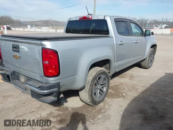 ✅ 2019 Chevrolet Colorado 2WD Work Truck • VIN: 1GCGSBEA7K1199177 • Lot: 41622091. Wystawiony na IAAI z przebiegiem 105 231 mil. Bezpłatny archiwum sprzedaży aukcyjnych z USA i szczegółowy raport historii pojazdu na DreamBid. Zdjęcie 4.