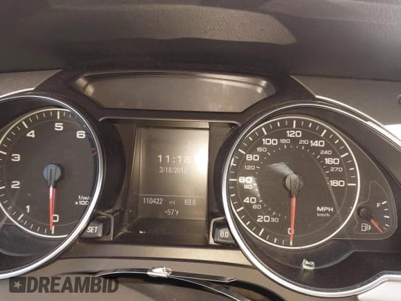 ✅ 2012 Audi A5 Premium Plus • VIN: WAULFAFR1CA004528 • Lot: 43497698. Listed on IAAI with 110,422 mi. Free auction sales archive from the USA and detailed vehicle history report at DreamBid. Image 7.