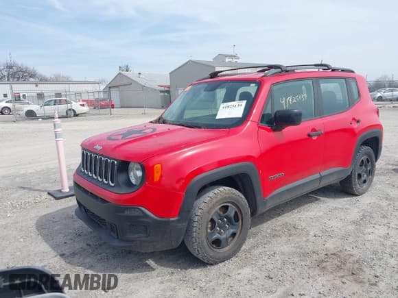 ✅ 2017 Jeep Renegade Sport • VIN: ZACCJBAH8HPG14858 • Лот: 41825139. Опубликован ранее на IAAI с пробегом 96 686 миль. Бесплатный доступ к архиву аукционных продаж из США и подробный отчёт об истории автомобиля на DreamBid. Изображение 22.