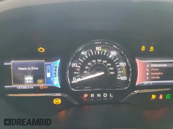 ✅ 2013 Lincoln MKZ Hybrid • VIN: 3LN6L2LU1DR806183 • Lot: 81756825. Wystawiony na Copart z przebiegiem 147 090 mil. Bezpłatny archiwum sprzedaży aukcyjnych z USA i szczegółowy raport historii pojazdu na DreamBid. Zdjęcie 9.