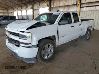 ✅ 2018 Chevrolet Silverado 1500 Custom • VIN: 1GCRCPEC6JZ312315 • Lot: 51255145. Wystawiony na Copart z przebiegiem 155 626 mil. Bezpłatny archiwum sprzedaży aukcyjnych z USA i szczegółowy raport historii pojazdu na DreamBid. Zdjęcie 1.