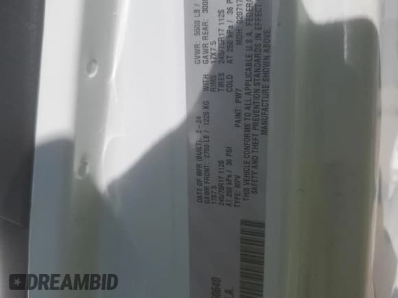 ✅ 2024 Jeep Wrangler Sport S • VIN: 1C4PJXDGXRW260640 • Lot: 65412085. Listed on Copart with 7,726 mi. Free auction sales archive from the USA and detailed vehicle history report at DreamBid. Image 13.