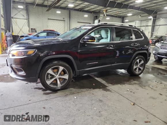 ✅ 2019 Jeep Cherokee Limited • VIN: 1C4PJMDX4KD283363 • Lot: 93258725. Listed on Copart with 82,375 mi. Free auction sales archive from the USA and detailed vehicle history report at DreamBid. Image 1.