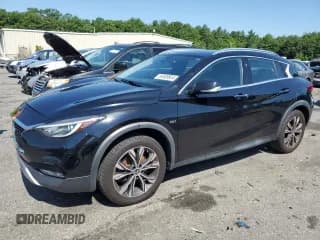 ✅ 2017 Infiniti QX30 Luxury • VIN: SJKCH5CR7HA026000 • Lot: 59305804. Listed on Copart with 67,404 mi. Free auction sales archive from the USA and detailed vehicle history report at DreamBid. Image 1.