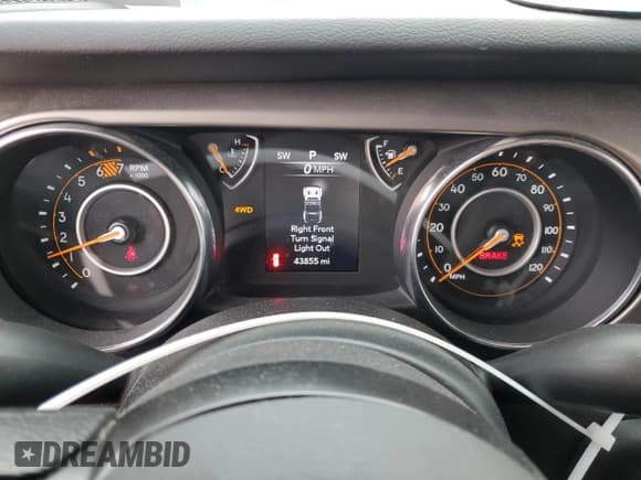 ✅ 2020 Jeep Wrangler Willys • VIN: 1C4GJXAN0LW284830 • Lot: 47198564. Wystawiony na Copart z przebiegiem 43 855 mil. Bezpłatny archiwum sprzedaży aukcyjnych z USA i szczegółowy raport historii pojazdu na DreamBid. Zdjęcie 9.