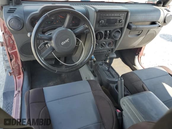 ✅ 2007 Jeep Wrangler X • VIN: 1J4GA39117L106338 • Lot: 59905575. Listed on Copart with 159,309 mi. Free auction sales archive from the USA and detailed vehicle history report at DreamBid. Image 8.