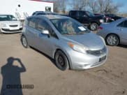 ✅ 2014 Nissan Note SV • VIN: 3N1CE2CP2EL361486 • Lot: 41908679. Listed on IAAI with Not provided. Free auction sales archive from the USA and detailed vehicle history report at DreamBid. Image 1.