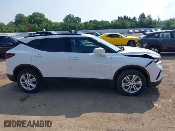 ✅ 2021 Chevrolet Blazer LT • VIN: 3GNKBCR49MS536395 • Lot: 42978291. Listed on IAAI with 83,861 mi. Free auction sales archive from the USA and detailed vehicle history report at DreamBid. Image 13.