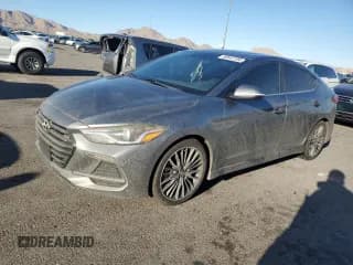✅ 2018 Hyundai Elantra Sport • VIN: KMHD04LBXJU511064 • Lot: 80541194. Listed on Copart with 72,612 mi. Free auction sales archive from the USA and detailed vehicle history report at DreamBid. Image 1.