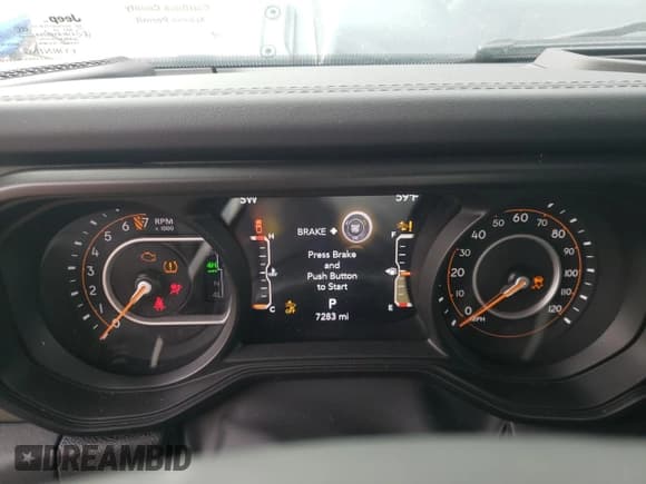 ✅ 2024 Jeep Gladiator Mojave X • VIN: 1C6JJTEG5RL115608 • Lot: 46787955. Listed on Copart with 7,283 mi. Free auction sales archive from the USA and detailed vehicle history report at DreamBid. Image 9.