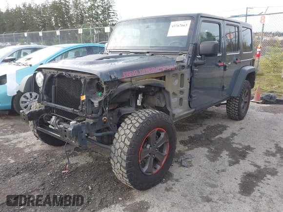 ✅ 2017 Jeep Wrangler Unlimited Rubicon • VIN: 1C4BJWFG7HL658499 • Лот: 43767663. Опубликован ранее на IAAI с пробегом 73 230 миль. Бесплатный доступ к архиву аукционных продаж из США и подробный отчёт об истории автомобиля на DreamBid. Изображение 2.