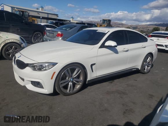✅ 2017 BMW 4 Series 440i • VIN: WBA4E3C33HG187518 • Lot: 82235455. Listed on Copart with 47,626 mi. Free auction sales archive from the USA and detailed vehicle history report at DreamBid. Image 1.