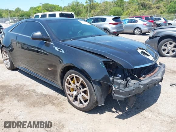 ✅ 2012 Cadillac CTS-V • VIN: 1G6DV1EPXC0128025 • Лот: 41969484. Опубликован ранее на IAAI с пробегом 92 490 миль. Бесплатный доступ к архиву аукционных продаж из США и подробный отчёт об истории автомобиля на DreamBid. Изображение 1.