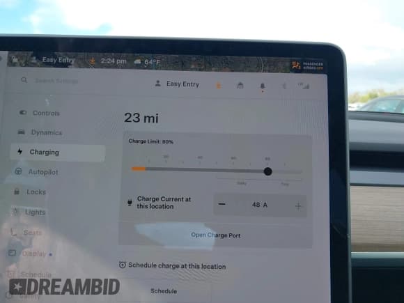 ✅ 2021 Tesla Model Y Long Range • VIN: 5YJYGAEE4MF214084 • Lot: 43758379. Listed on IAAI with 46,124 mi. Free auction sales archive from the USA and detailed vehicle history report at DreamBid. Image 18.