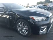 ✅ 2021 Infiniti Q50 Luxe • VIN: JN1EV7BP2MM705846 • Lot: 43727308. Wystawiony na IAAI z przebiegiem 25 668 mil. Bezpłatny archiwum sprzedaży aukcyjnych z USA i szczegółowy raport historii pojazdu na DreamBid. Zdjęcie 6.