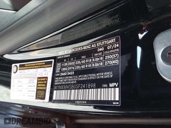 ✅ 2025 Mercedes-Benz GLC 300 • VIN: W1NKM4GB0SF241898 • Lot: 43237407. Wystawiony na IAAI z przebiegiem 10 410 mil. Bezpłatny archiwum sprzedaży aukcyjnych z USA i szczegółowy raport historii pojazdu na DreamBid. Zdjęcie 9.