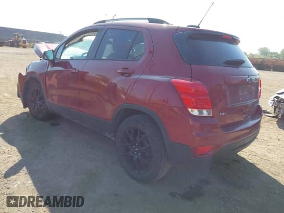 2021 Chevrolet Trax LT z VIN KL7CJLSB1MB324480, wystawiony jako IAAI lot #43222826 z przebiegiem 91 008 mil mil oraz . Historia ofert i sprzedaży dostępna na DreamBid. Obrazek 3.