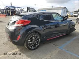 ✅ 2017 Hyundai Veloster Turbo • VIN: KMHTC6AE0HU314409 • Lot: 82813394. Wystawiony na Copart z przebiegiem 92 545 mil. Bezpłatny archiwum sprzedaży aukcyjnych z USA i szczegółowy raport historii pojazdu na DreamBid. Zdjęcie 3.