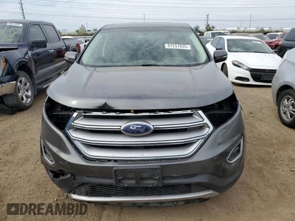 ✅ 2017 Ford Edge SEL • VIN: 2FMPK4J94HBC08045 • Lot: 87257835. Wystawiony na Copart z przebiegiem 70 397 mil. Bezpłatny archiwum sprzedaży aukcyjnych z USA i szczegółowy raport historii pojazdu na DreamBid. Zdjęcie 5.