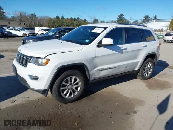 ✅ 2021 Jeep Grand Cherokee Laredo X • VIN: 1C4RJFAG3MC725731 • Lot: 43769123. Listed on IAAI with 153,827 mi. Free auction sales archive from the USA and detailed vehicle history report at DreamBid. Image 2.