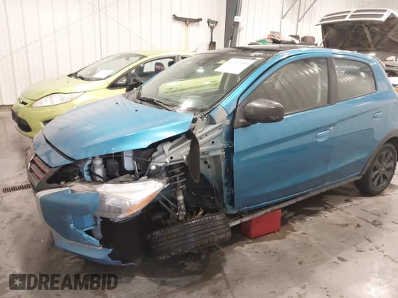 ✅ 2024 Mitsubishi Mirage Black Edition • VIN: ML32AWHJ5RH001684 • Lot: 41527369. Listed on IAAI with 46,940 mi. Free auction sales archive from the USA and detailed vehicle history report at DreamBid. Image 6.