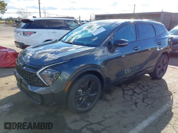 ✅ 2025 Kia Sportage X-Line Prestige • VIN: KNDPZDDH1S7198853 • Lot: 41697413. Listed on IAAI with 267 mi. Free auction sales archive from the USA and detailed vehicle history report at DreamBid. Image 2.