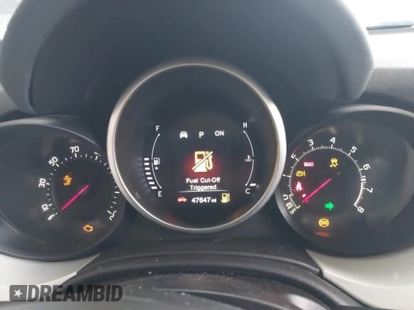 ✅ 2016 FIAT 500X Lounge • VIN: ZFBCFXDTXGP514869 • Lot: 43115337. Wystawiony na IAAI z przebiegiem 47 647 mil. Bezpłatny archiwum sprzedaży aukcyjnych z USA i szczegółowy raport historii pojazdu na DreamBid. Zdjęcie 7.