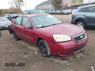 ✅ 2006 Chevrolet Malibu 2LT • VIN: 1G1ZT51876F166482 • Lot: 43584159. Listed on IAAI with Not provided. Free auction sales archive from the USA and detailed vehicle history report at DreamBid. Image 1.