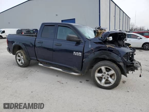 2013 Ram 1500 ST z VIN 1C6RR7FT0DS596316, wystawiony jako Copart lot #83477994 z przebiegiem Nie podano mil oraz Nie do naprawy • Non repairable. Historia ofert i sprzedaży dostępna na DreamBid. Obrazek 4.